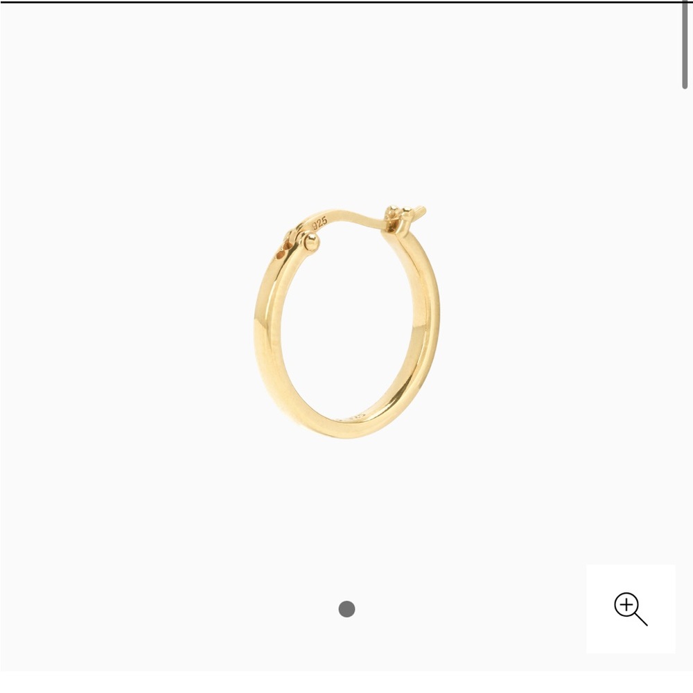 Mejuri Midi Hoops (1 pair)